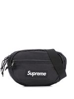 Supreme sac banane à patch logo - Noir