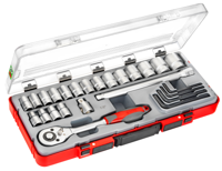 Connex dopsleutelset profi 1/2 25dlg - cox580225