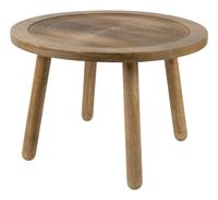 Zuiver Ronde Bijzettafel 'Dendron' Mangohout, 60cm