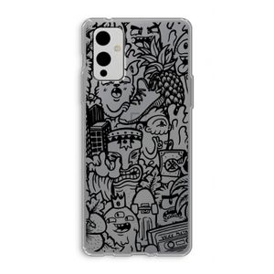 Vexx Black Mixtape: OnePlus 9 Transparant Hoesje
