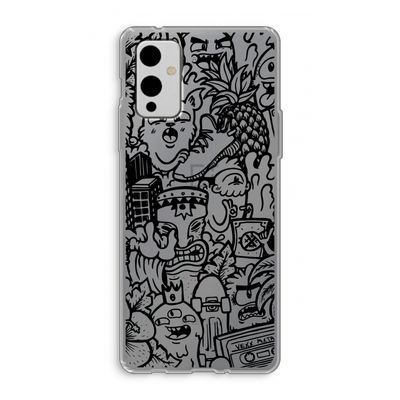 Vexx Black Mixtape: OnePlus 9 Transparant Hoesje