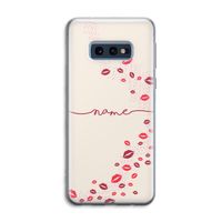 Kusjes: Samsung Galaxy S10e Transparant Hoesje