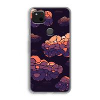 Patroon Wolken: Google Pixel 4a Transparant Hoesje