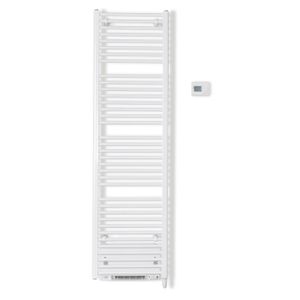 Stelrad Dahlia E-Vento elektrische radiator - 80x60cm - 1350watt - met blower - glans wit 0184B0002