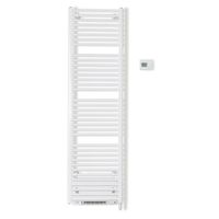 Stelrad Dahlia E-Vento elektrische radiator - 80x60cm - 1350watt - met blower - glans wit 0184B0002
