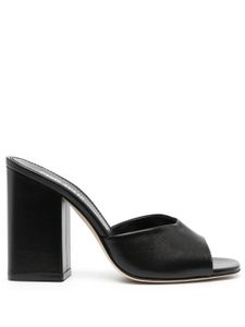 Paris Texas mules Anja 105 mm - Noir