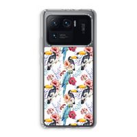 Bloemen tukan: Xiaomi Mi 11 Ultra Transparant Hoesje