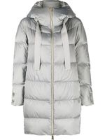 Herno doudoune Raso à capuche - Gris