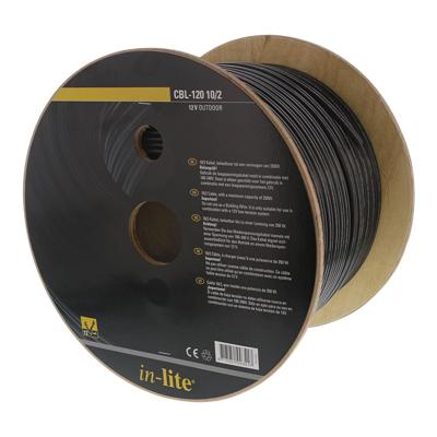 In-lite 12 volt kabelCBL-10/2-120 meter - 10600401