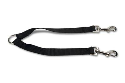 Beeztees Beeztees Koppelstuk Duo Hondenriem Nylon 2x17cm x20mm