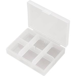 TRU COMPONENTS PP06-01 Assortimentsdoos (l x b x h) 84 x 63 x 20 mm Aantal vakken: 6 Variabele onderverdeling Inhoud 1 stuk(s)