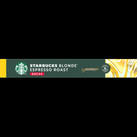 Starbucks® by Nespresso® Blonde Espresso Roast Decaf 10 Koffiecups bij Jumbo