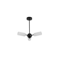 Searchlight PlafondlampCosmic zwart 3-lichts - 96503-3BK