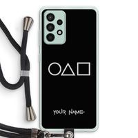 Squid Game: Samsung Galaxy A52s 5G Transparant Hoesje met koord