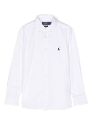 POLO RALPH LAUREN KIDS t-shirt en coton à logo Polo Pony - Blanc