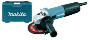 Makita 9558HNRGK 230 V Haakse slijper 125 mm in koffer