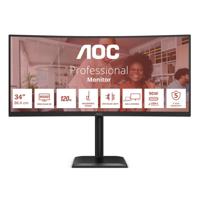 E4 Series - 34 inch - UltraWide Quad HD Monitor - 3440x1440 - Pivot - HAS