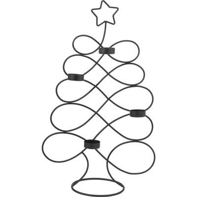 Home & Styling Kerstboom theelichthouder 48cm Home & Styling Kerstboom theelichthouder 48cm