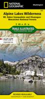 Wandelkaart 825 Alpine Lakes Wilderness /WA | National Geographic
