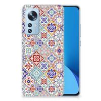 Xiaomi 12 | 12X | TPU | Siliconen hoesje | Tiles Color