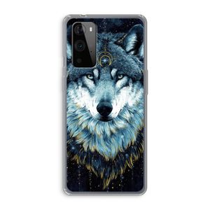 Darkness Wolf: OnePlus 9 Pro Transparant Hoesje