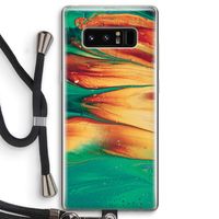 Green Inferno: Samsung Galaxy Note 8 Transparant Hoesje met koord