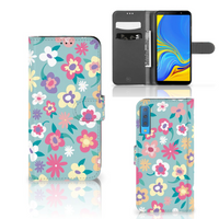 Samsung Galaxy A7 (2018) Hoesje Flower Power