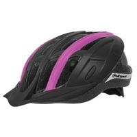 Pol PolispGoudt ride in fietshelm m 54-58cm zwart/fuchsia