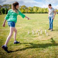 Kubb Number original rubber hout Kubb Number original rubber hout