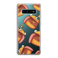 Hamburger: Samsung Galaxy S10 Plus Transparant Hoesje