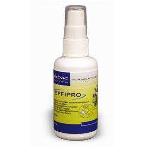 Virbac Effipro Spray voor hond en kat 2 x 100 ml