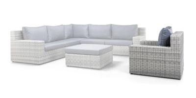 Suns Santander Wales lounge tuinstoel Grijs Suns Santander Wales lounge tuinstoel Grijs