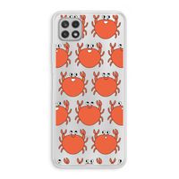 Krab: Samsung Galaxy A22 4G Transparant Hoesje