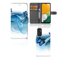 Samsung Galaxy A14 5G | Telefoonhoesje | Met pasjeshouder | Vlinders