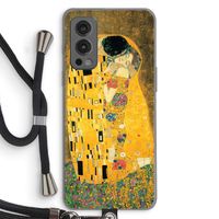 Der Kuss: OnePlus Nord 2 5G Transparant Hoesje met koord