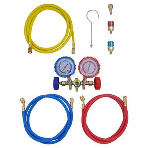 VidaXL Manometer set voor airco met 2-richtingen