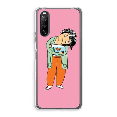 Visknuffel: Sony Xperia 10 III Transparant Hoesje