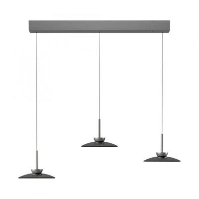 Neuhaus PURE Hanglamp Moon 3 lichts L 140 cm comfortlift donker grijs
