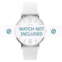 Horlogeband Ice Watch CT.WSR.36.L.16 Leder Wit 18mm