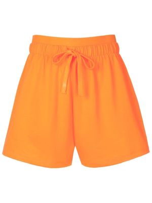 Osklen short à taille élastiquée - Orange