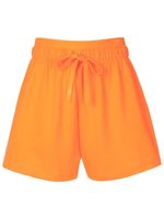 Osklen short à taille élastiquée - Orange