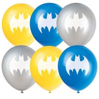 Ballonnen Batman 30cm (8st) - thumbnail