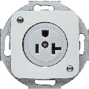3016 EUC-214-101  - Socket outlet (receptacle) NEMA white 3016 EUC-214-101