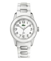 Lacoste horlogeband 2000461 / LC-11-3-18-0139 Staal Wit 20mm - thumbnail