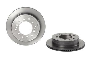 Remschijf COATED DISC LINE BREMBO, Remschijftype: Binnen geventileerd, u.a. für Toyota