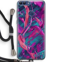 Pink Clouds: Huawei P Smart (2018) Transparant Hoesje met koord