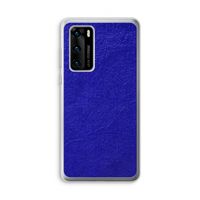 Majorelle Blue: Huawei P40 Transparant Hoesje