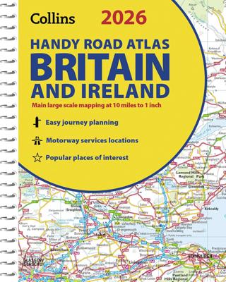 Wegenatlas Britain & Ireland road atlas | Ringband | A5-Formaat | Collins