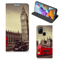 Samsung Galaxy A21s Book Cover Londen - thumbnail