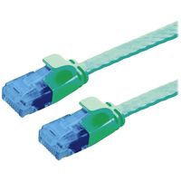 VALUE UTP patchkabel, Cat.6A (Class EA), extra plat, groen, 5 m - thumbnail
